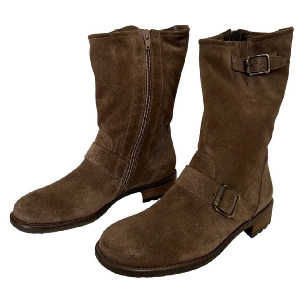 NEW Paul Green Brown Suede Leather Boots